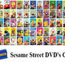 Sesame Street DVD's Card Backer Blockbuster Video