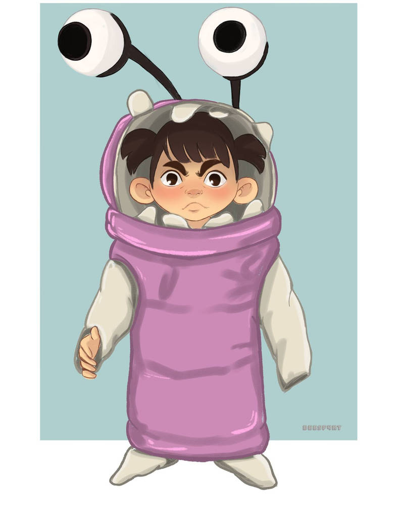 Boo from Monster inc. by 4rtbee on DeviantArt