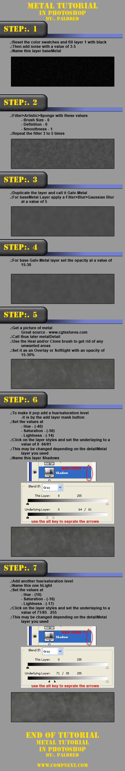 Metal Texture Tutorial