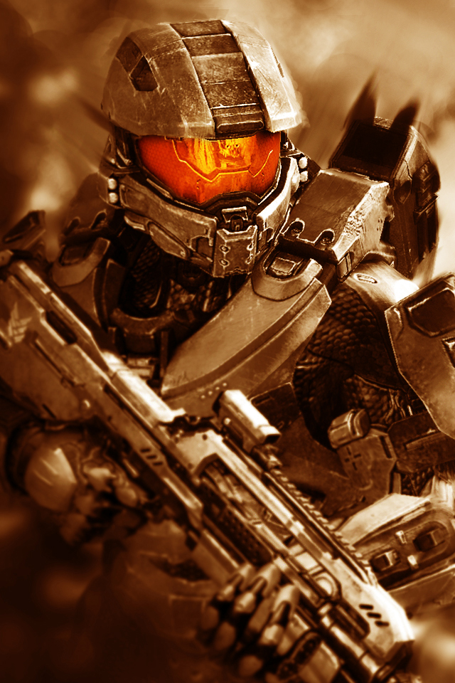 Halo 4 Master Chief iPhone Wallpaper 2