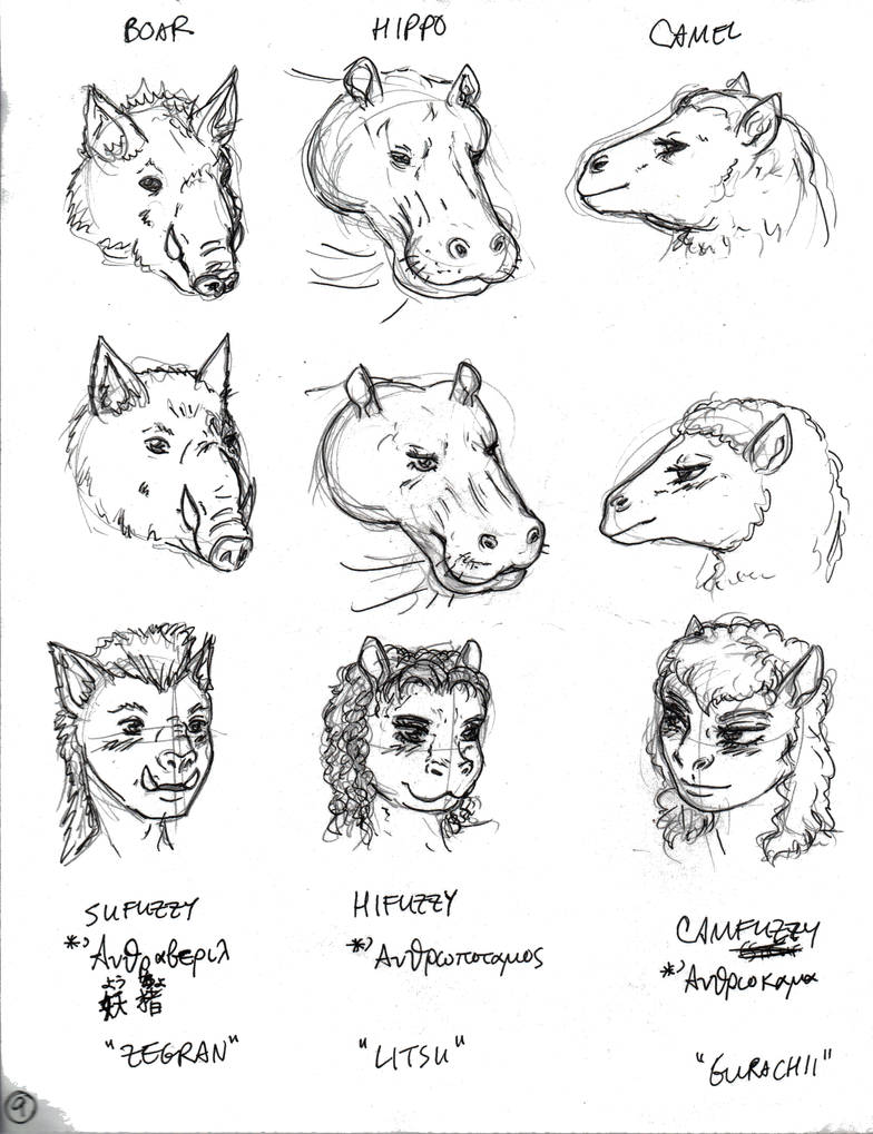 Beastfolk races page 09A by AmethystSadachbia on DeviantArt