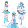 Sailormercury (4): Parallel, Princess, Super