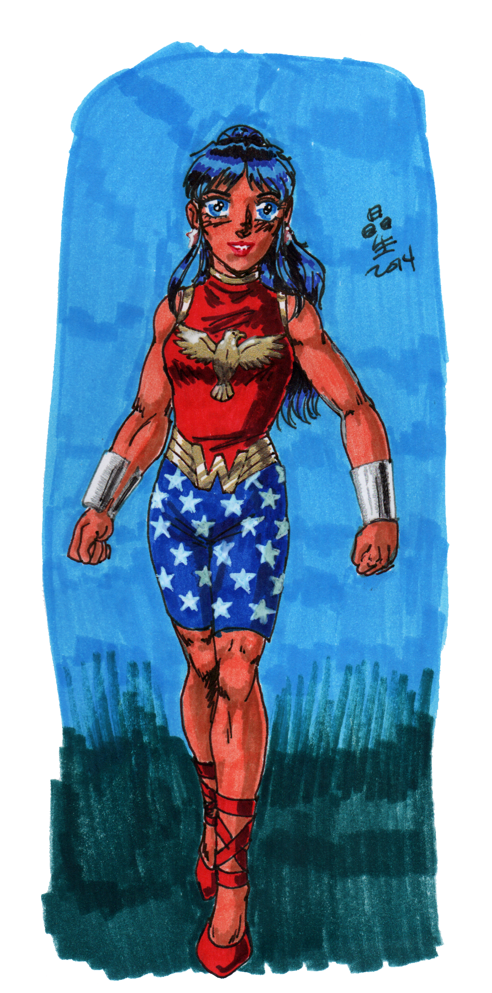 Experimental Wonder Girl (rescan)