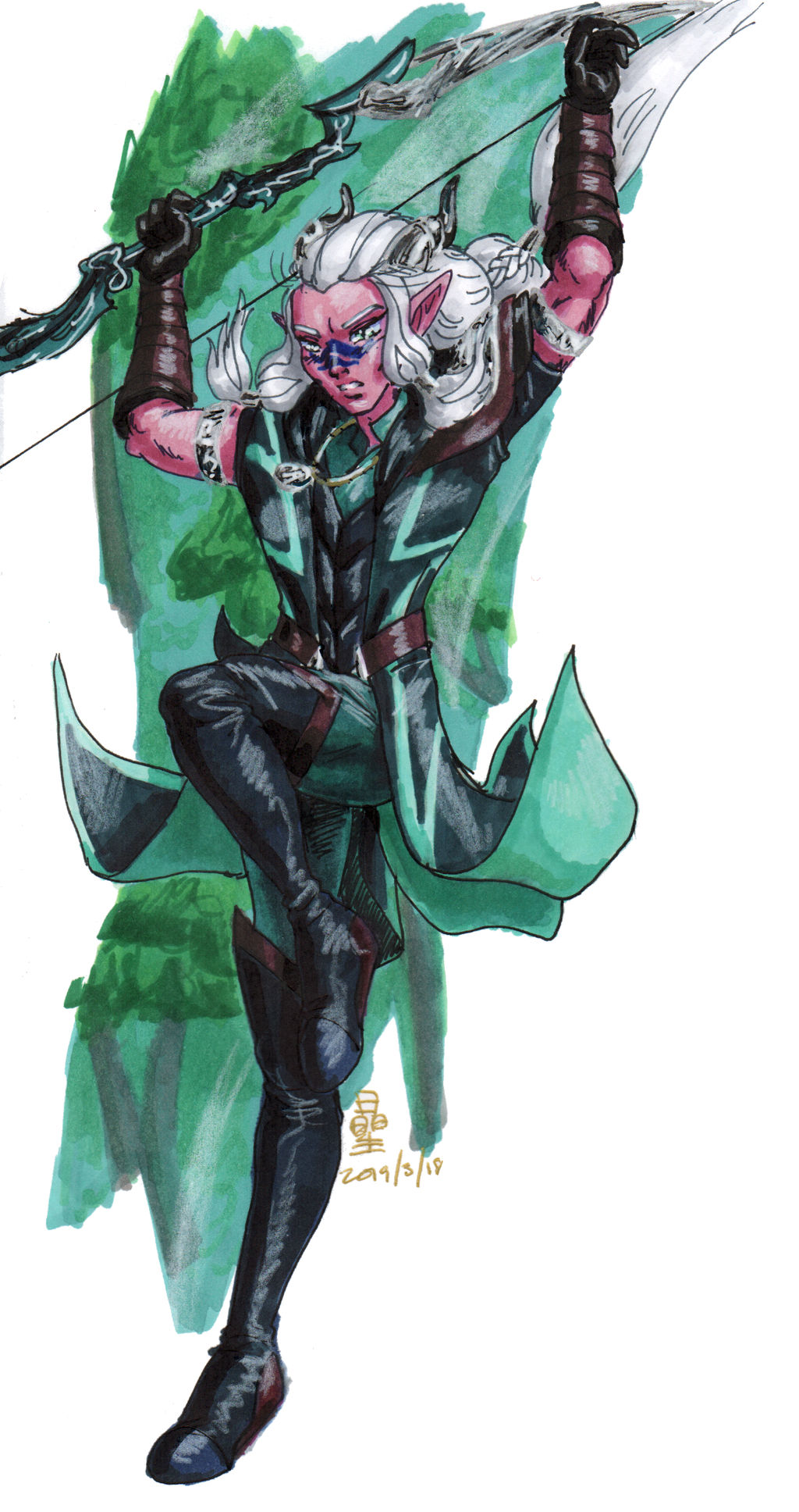 Experimental Runaan by AmethystSadachbia on DeviantArt