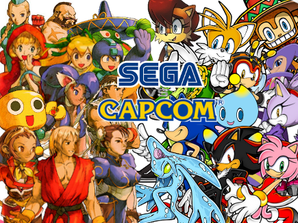 sega vs capcom by hedgehognetworks on DeviantArt