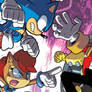 sonic comics PSVita background 1