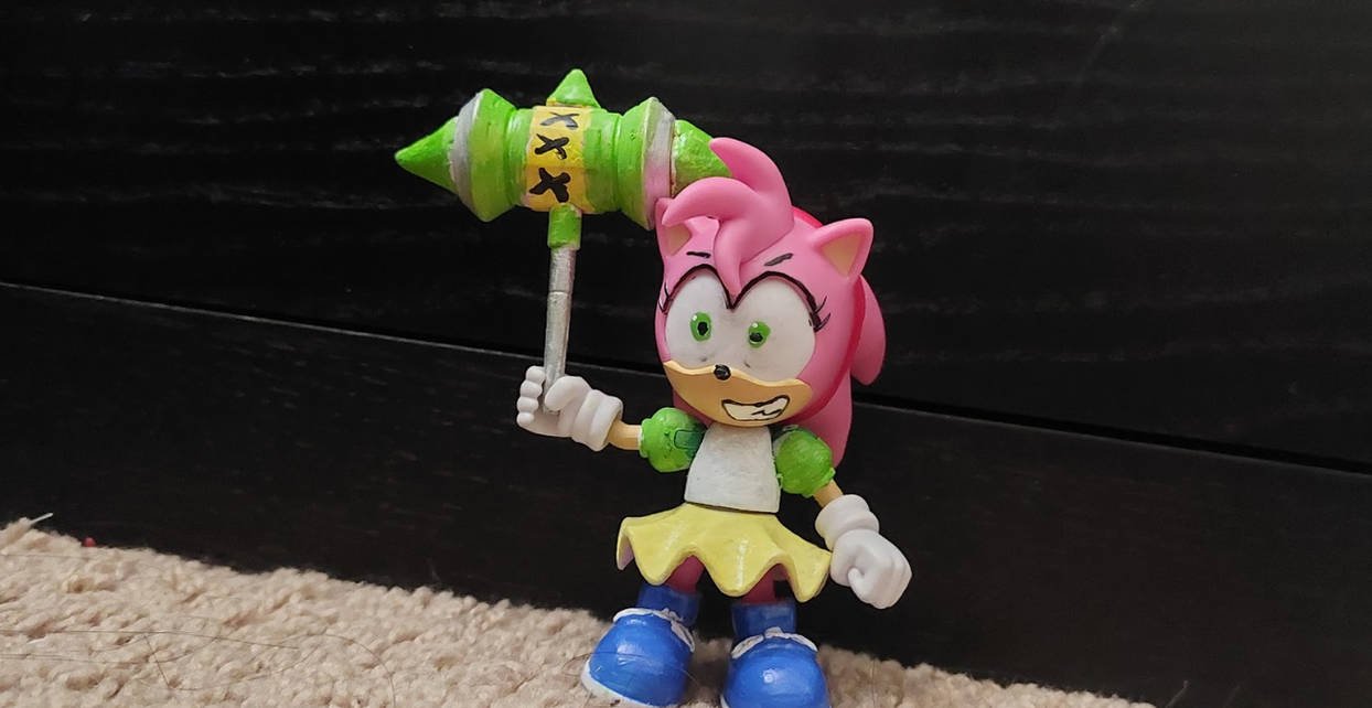 Anti -Amy Rose /Rosy the Rascal Custom Figure by StarlightSkys345 on ...