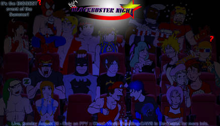 BlockBuster Night 2011 Poster by 2ndCityCrusader
