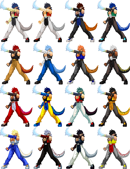 Xander Palettes by 2ndCityCrusader on DeviantArt