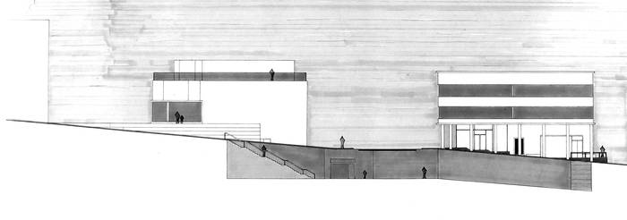 Progression of Space (Hand Section / Elevation)