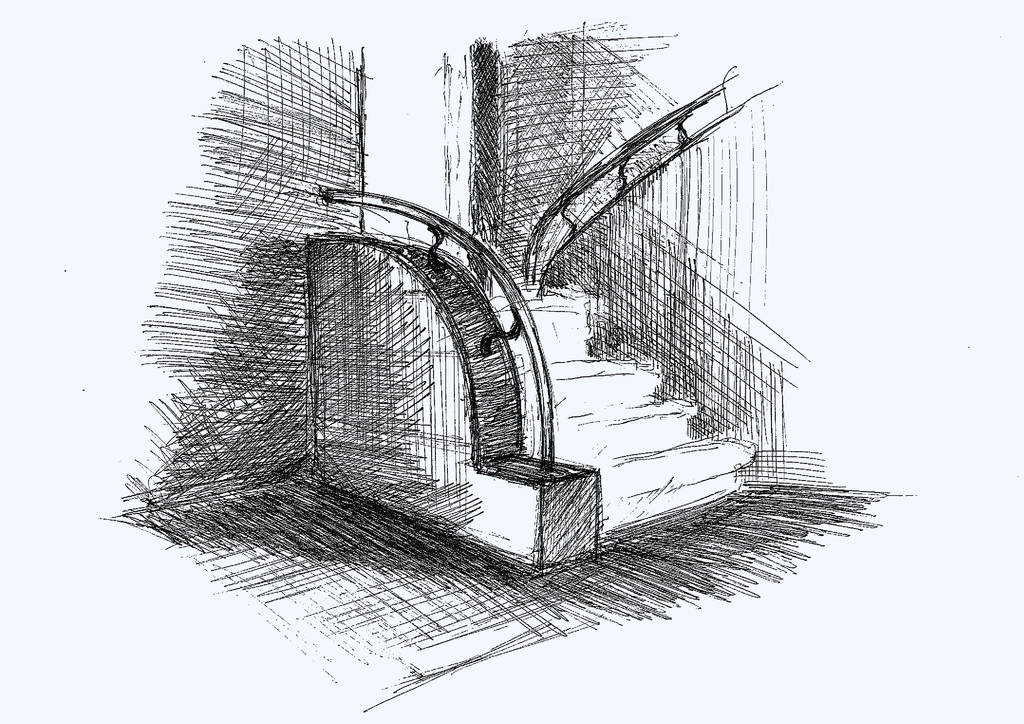 1930's Staircase by StellarGraves