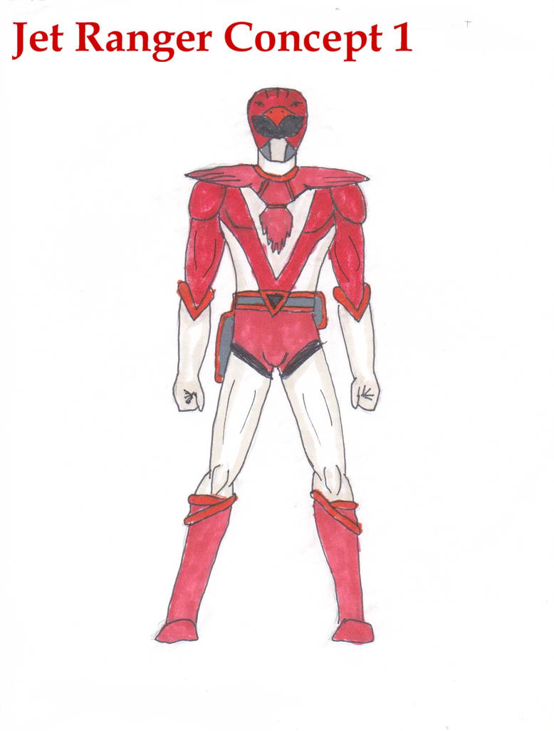 Power Rangers Jet Force: Jet Ranger Concept 1 by Doctor-Why-Designs on ...