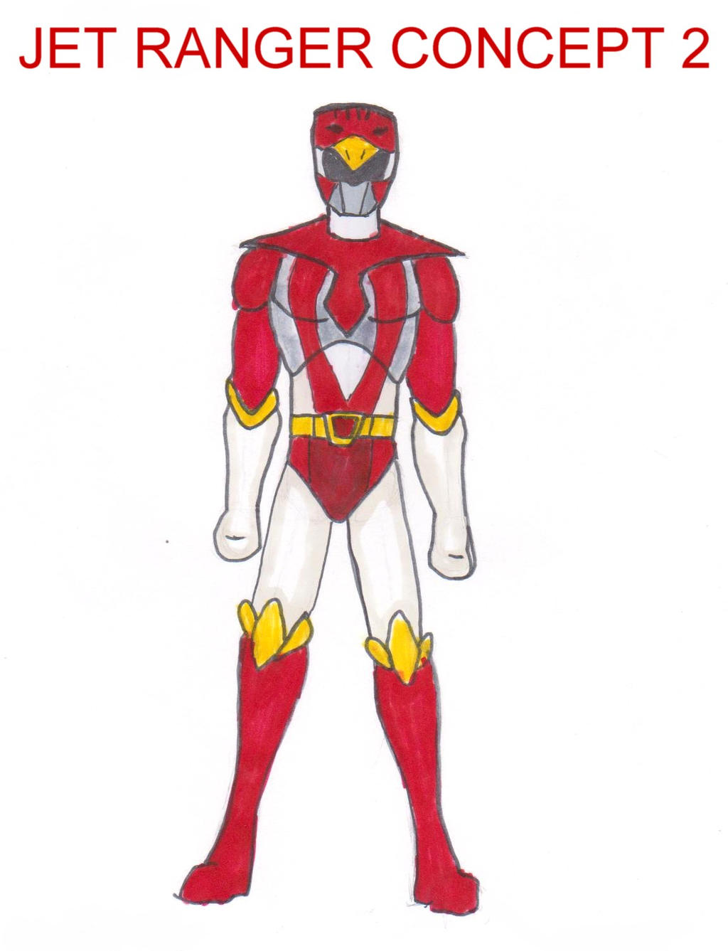 Power Rangers: Jet Force-Jet Ranger Concept 2 by Doctor-Why-Designs on ...
