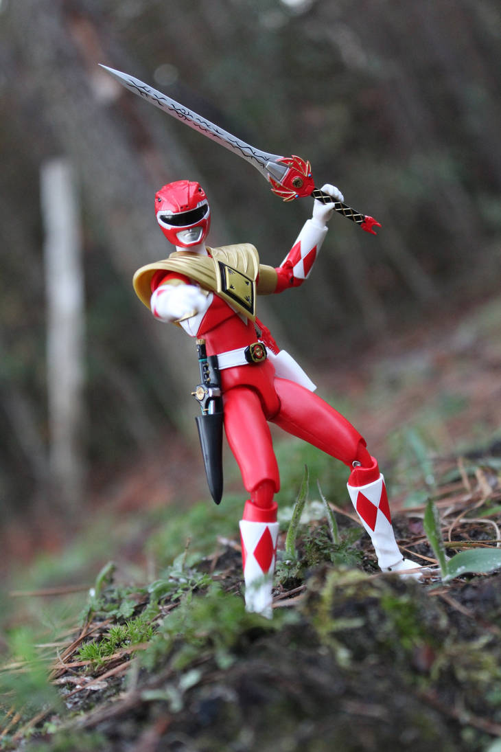 S H Figuarts: MMPR Red Dragon Armor Ranger by Doctor-Why-Designs on ...