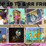 My Top 10 TD/RR friendships Meme