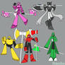 Redesign of Axem rangers X