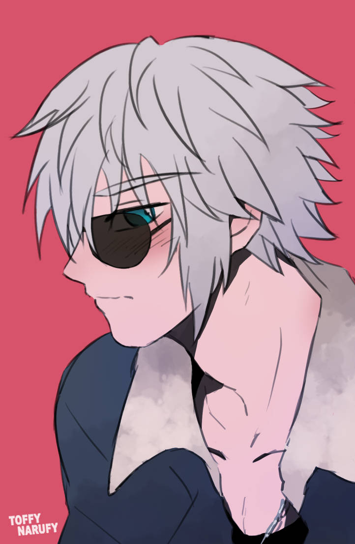 Cloaked Riku Riku with sunglasses by ToffyNarufy on DeviantArt