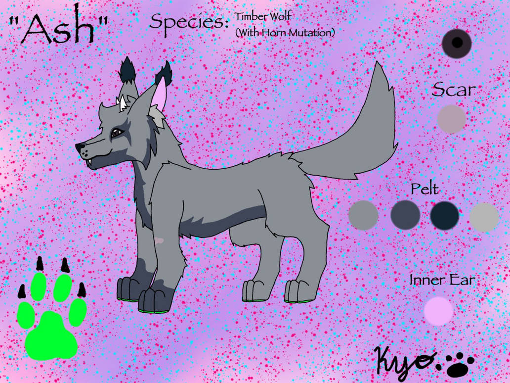 Ash Refrence Ash, Reference update by 666devilgirl13 on DeviantArt