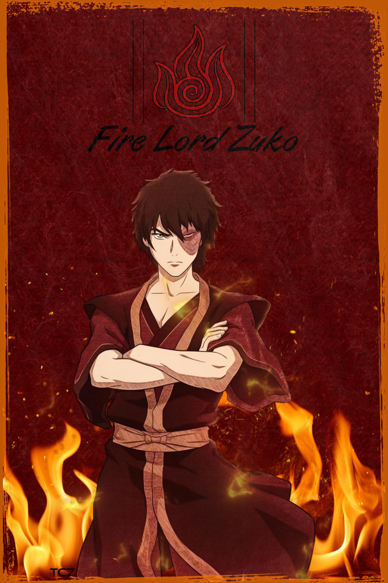 Fire Lord Zuko wallpaper by TheChallenger7 on DeviantArt
