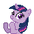 Clapping Pony Icon - Twilight Sparkle