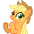Clapping Pony Icon - Applejack by TariToons