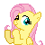 Clapping Pony Icon - Fluttershy by TariToons