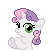 Clapping Pony Icon - Sweetie Belle by TariToons