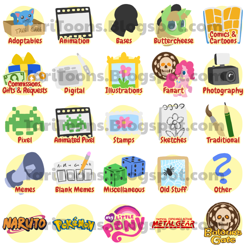 Custom Gallery Icons