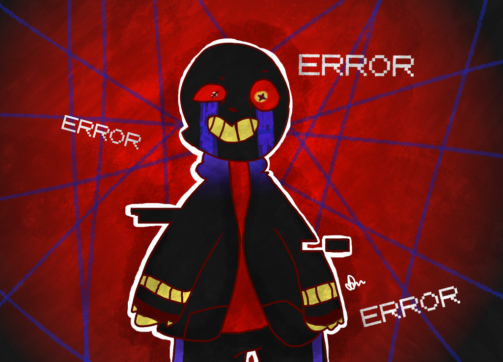 Error Sans Fanart by xXGl1tch-ArtXx on DeviantArt