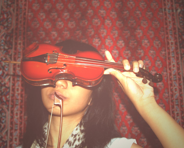 violin blind