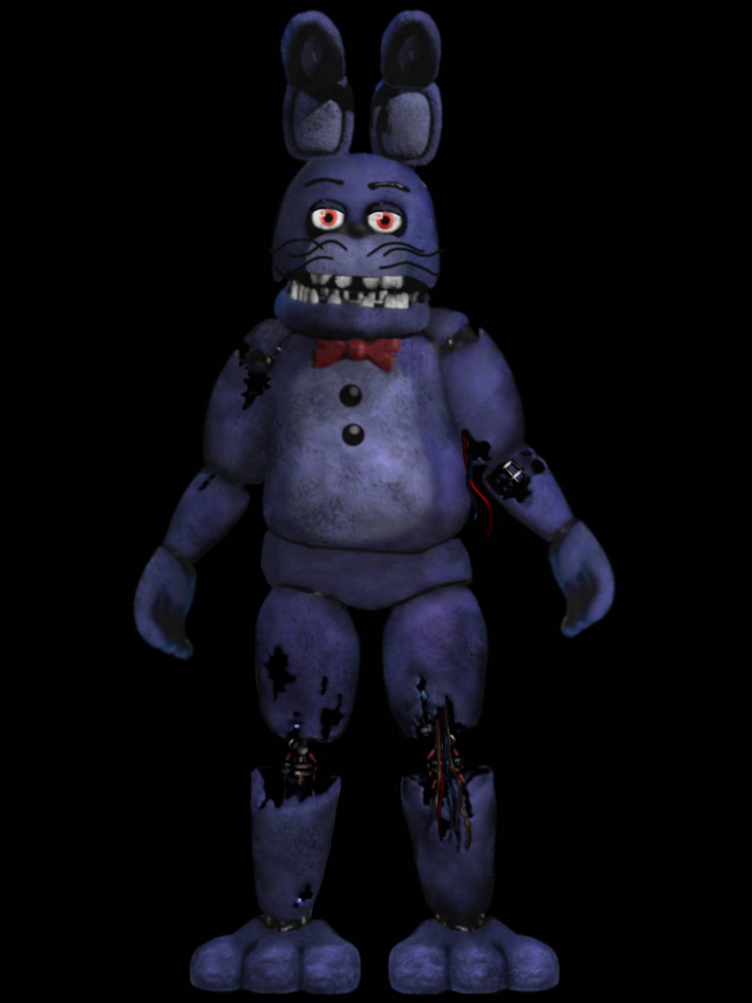 withered bonnie swapped with sadrock freddy :] #witheredbonnie #fnafse