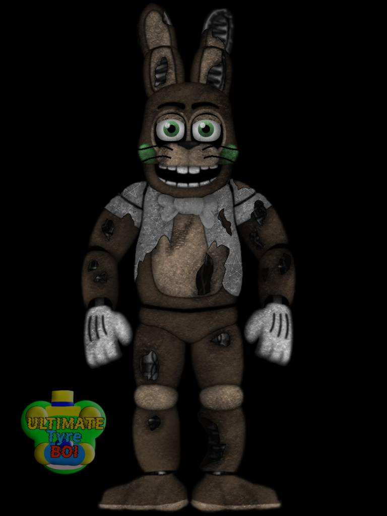 Fnaf Rabbit Oc (FNaF OC Edit) Withered Bun The Rabbit (Variant 1) by Ultimatetyre on ...