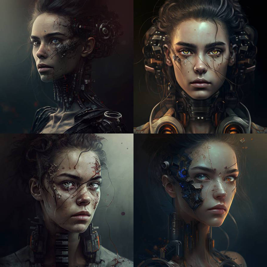 Sentient Plate El sentient AI by ByanEl on DeviantArt