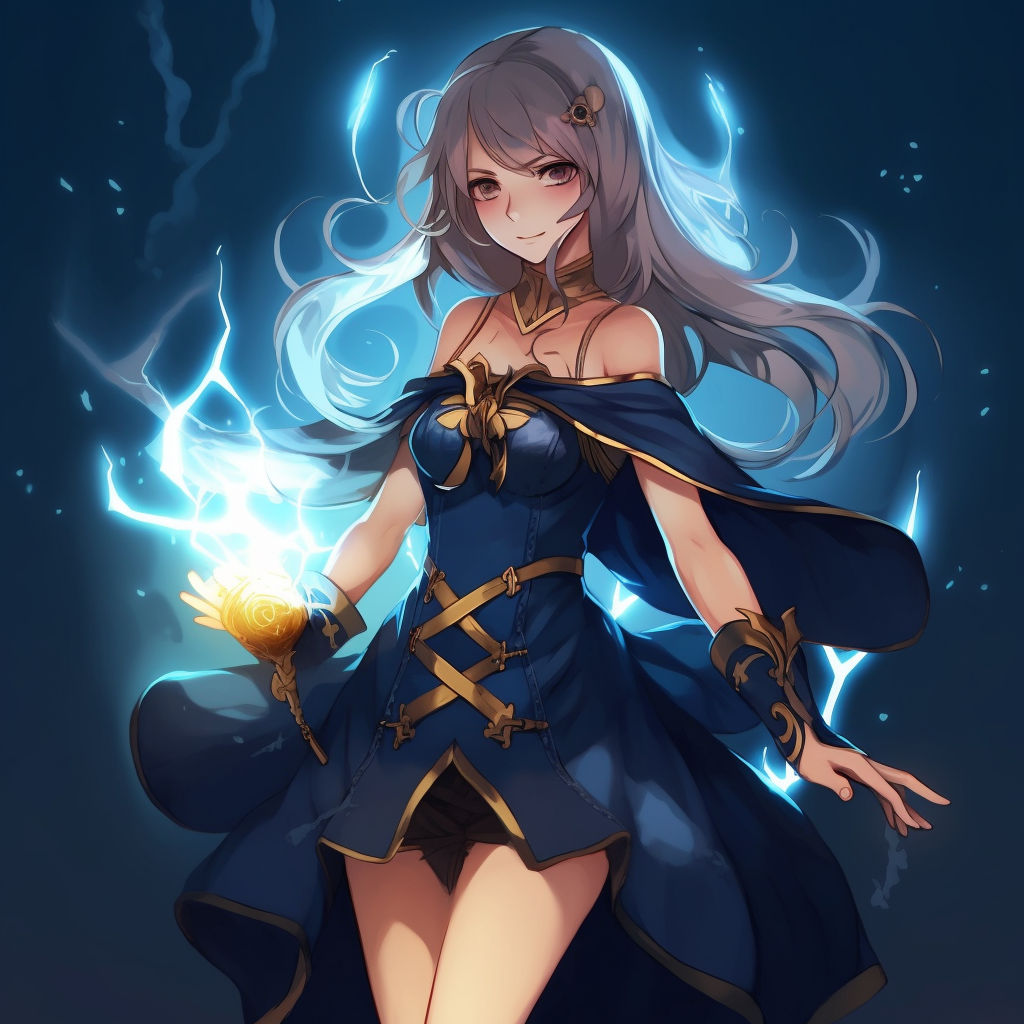 Anime mage by ByanEl on DeviantArt