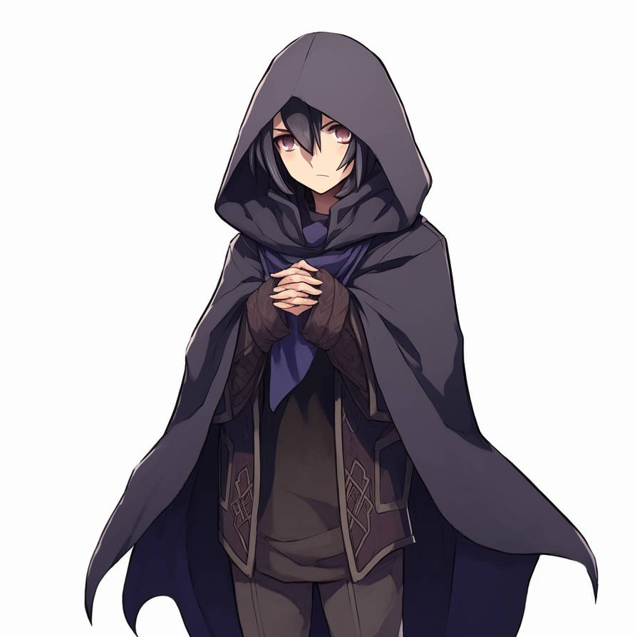 Anime Girl Hooded By ByanEl On DeviantArt anime-girl-hooded-by-byanel-on-deviantart