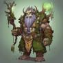 Stylized druid