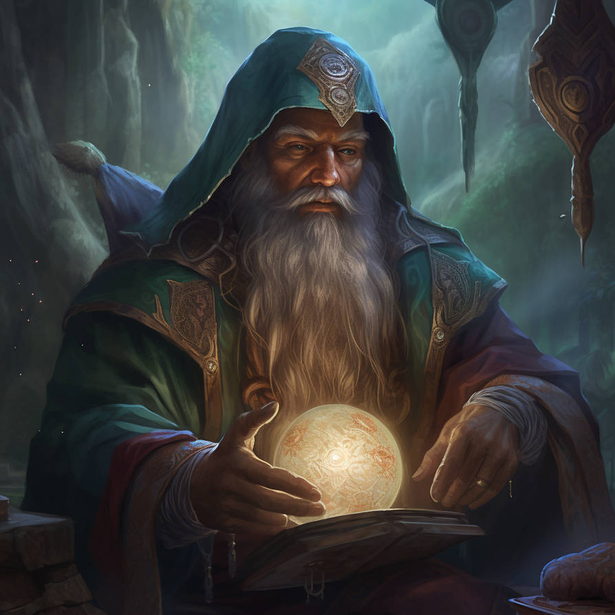 Old oracle by ByanEl on DeviantArt