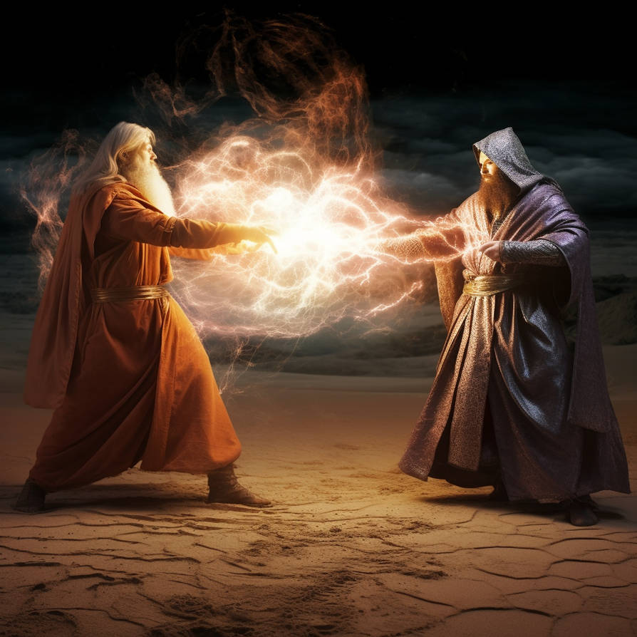 Byan Two Mages Doing A Mage Duel 2 by ByanEl on DeviantArt