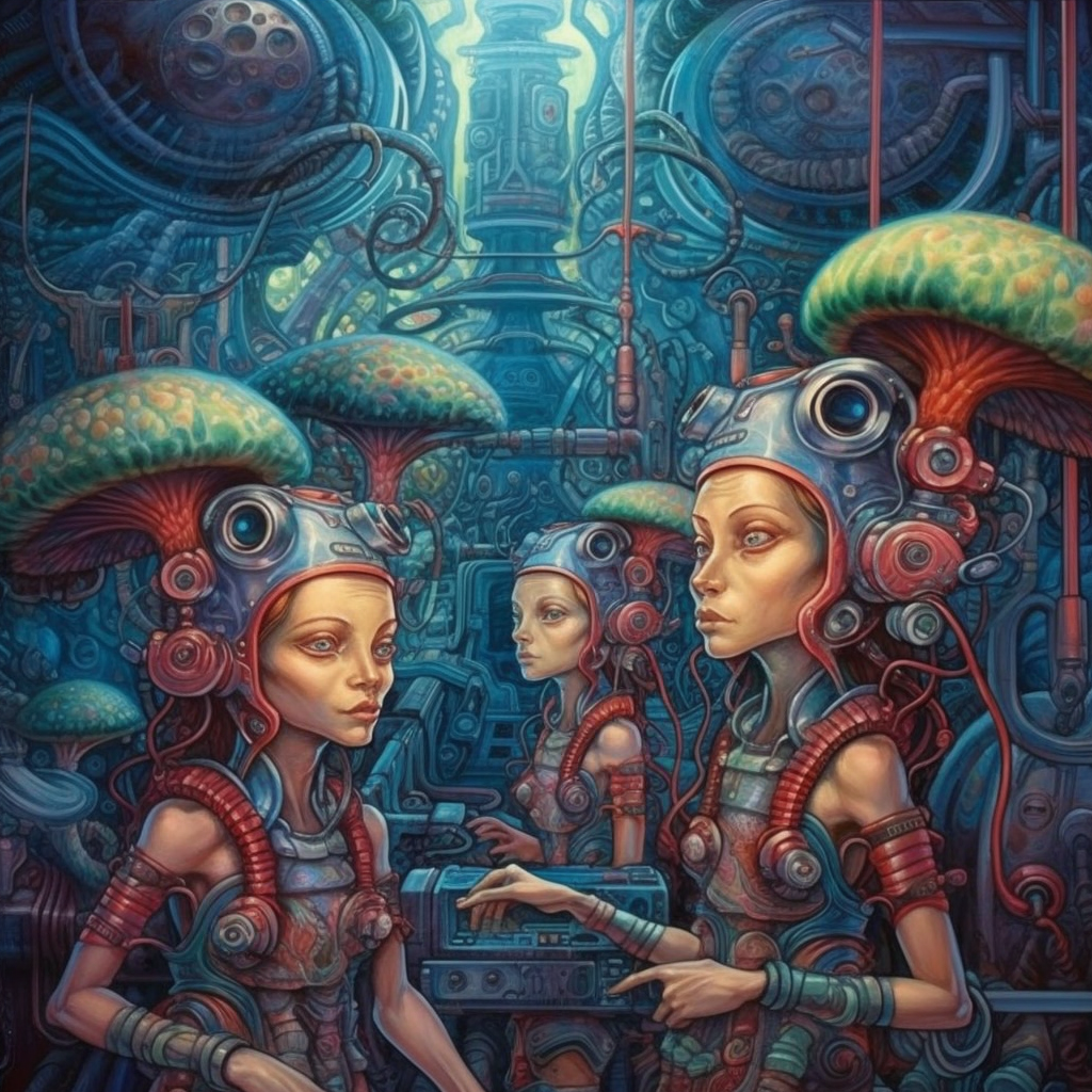 DMT creatures by ByanEl on DeviantArt
