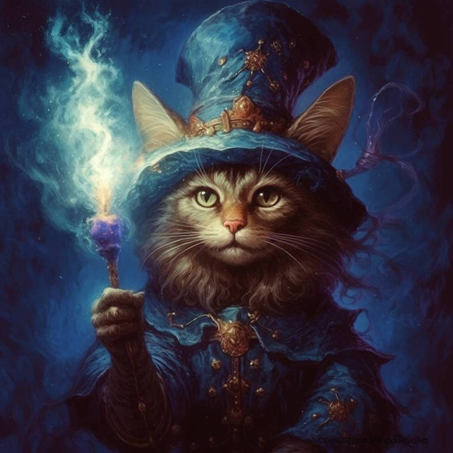 Mage Cat 3 By ByanEl On DeviantArt mage-cat-3-by-byanel-on-deviantart