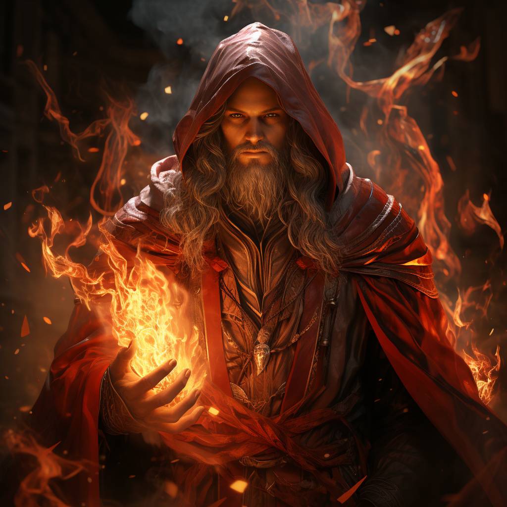 Fire mage 34 by ByanEl on DeviantArt