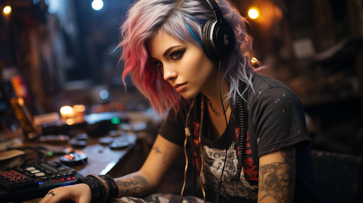 Tech girl by ByanEl on DeviantArt