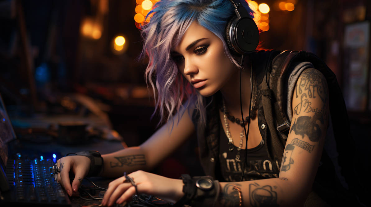 Tech girl 2 by ByanEl on DeviantArt