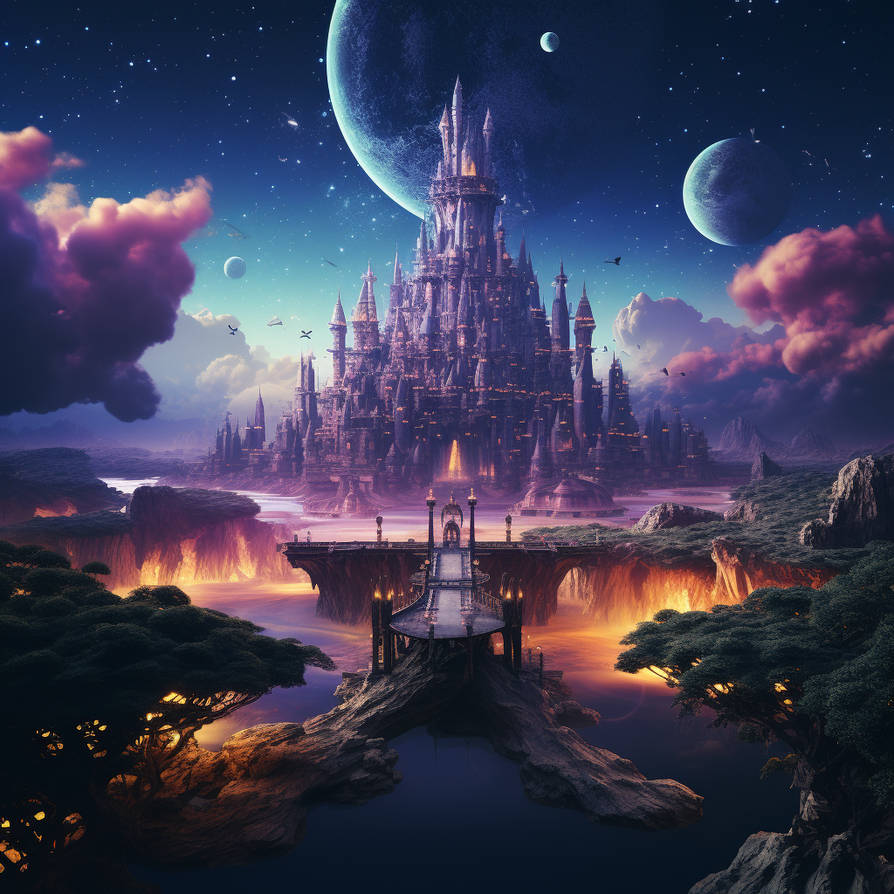 Fantasy space background by ByanEl on DeviantArt