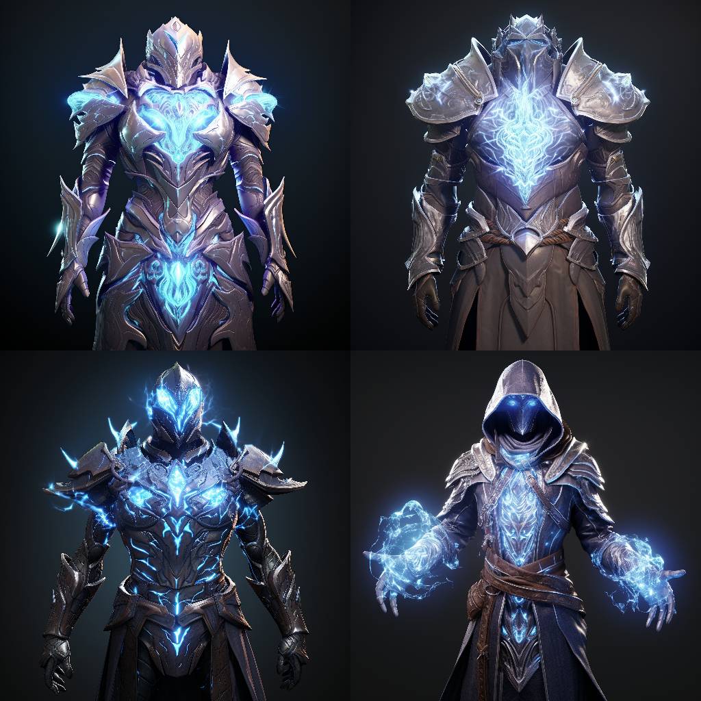 Mage armors by ByanEl on DeviantArt