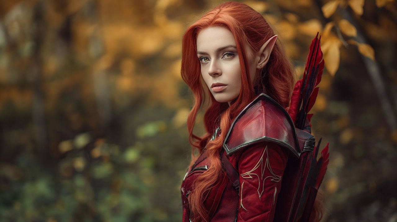 Red Elf Real Red Elf by ByanEl on DeviantArt