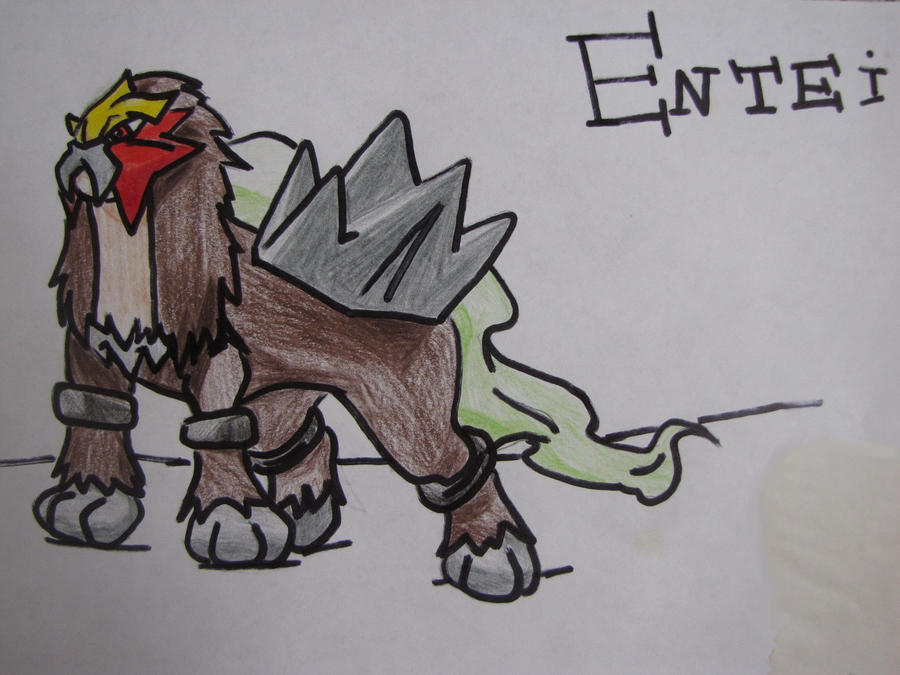 Entei by louli9559 on DeviantArt