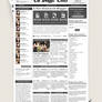 blog site--newspaper theme