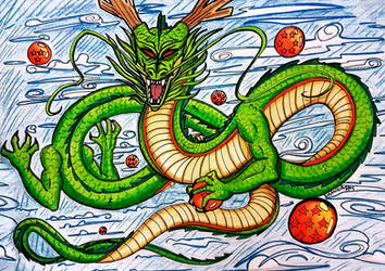 Dragon Ball Shenron by Dyewind