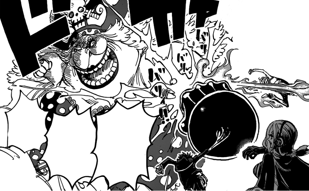 One Piece 870 - Luffy and Sanji VS Big Mom by Ganedikt on DeviantArt
